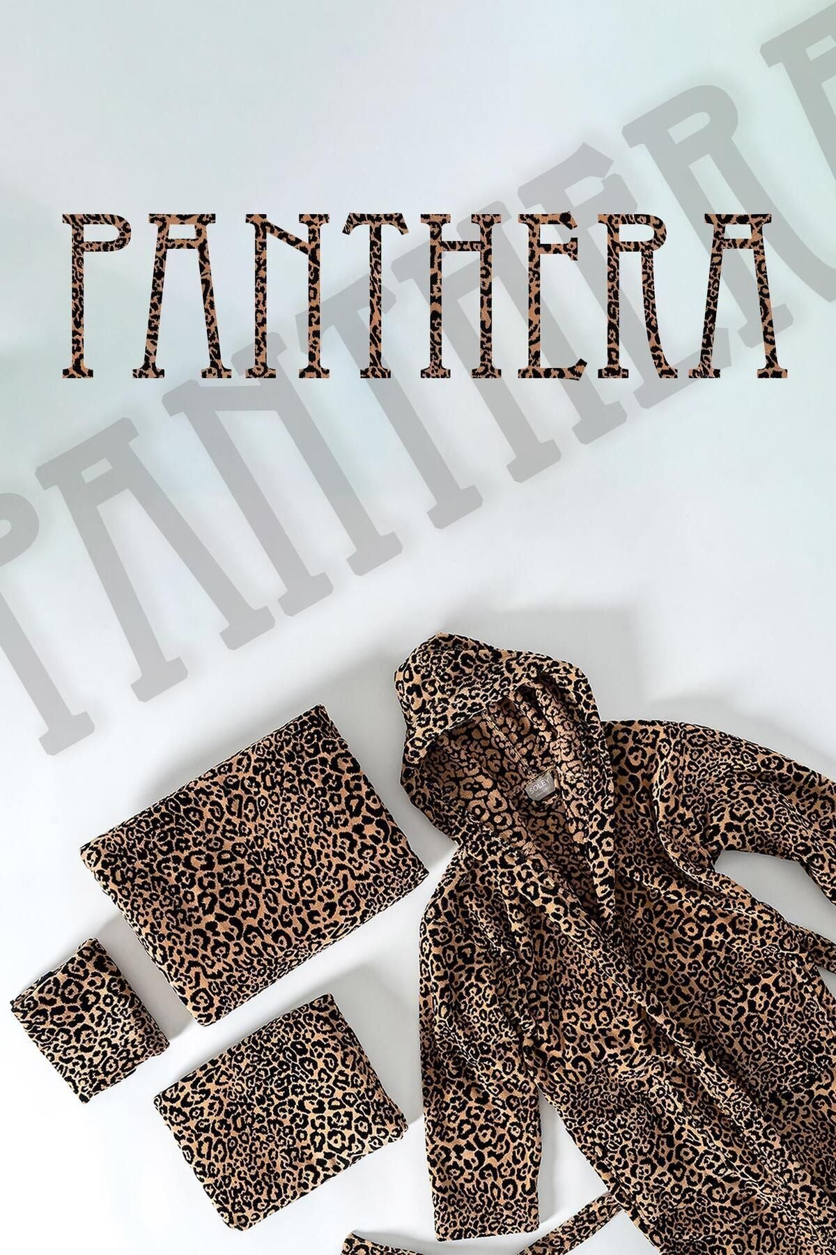 Soley Panthera 30x50 cm cotton towel
