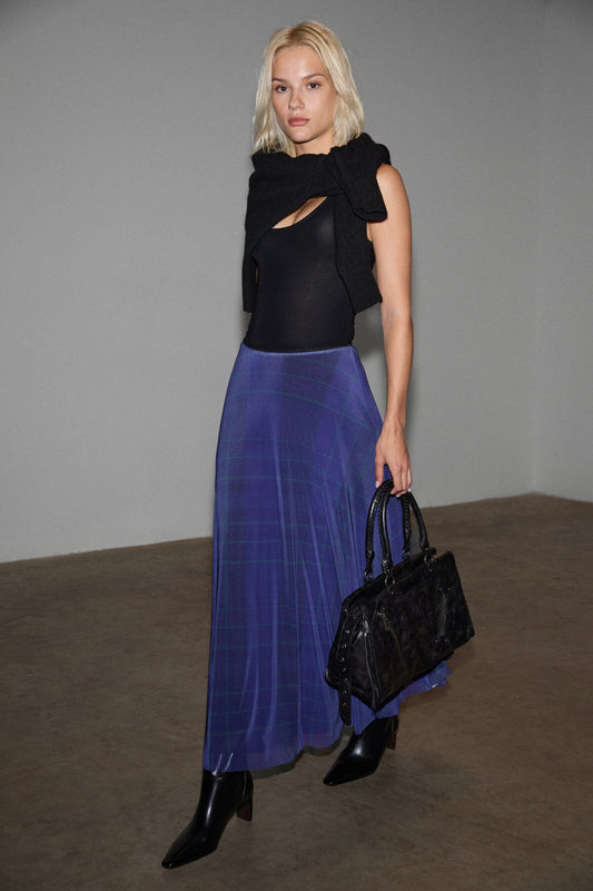 GRIMELANGE BEEN Printed Lined Multicolor Skirt