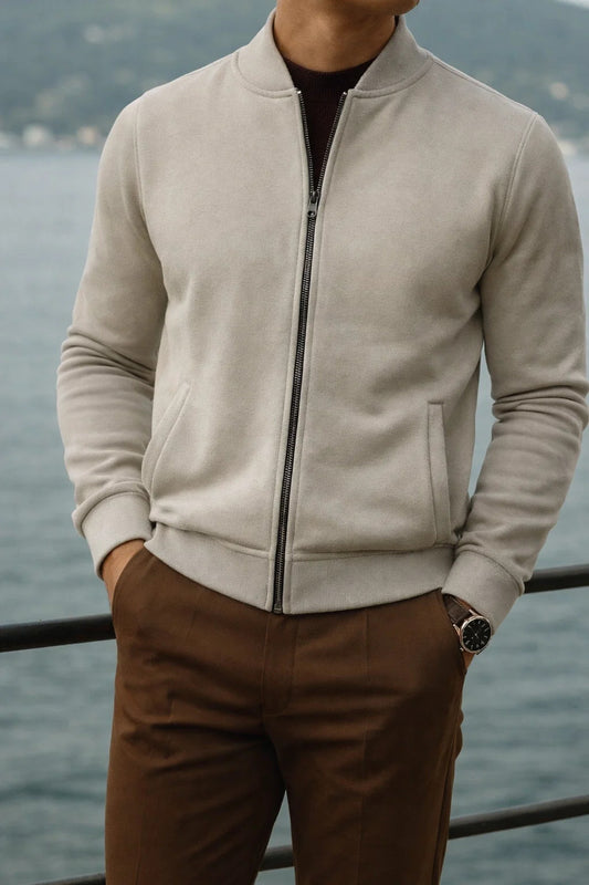 Combine Michail Men's College Jacket Grey