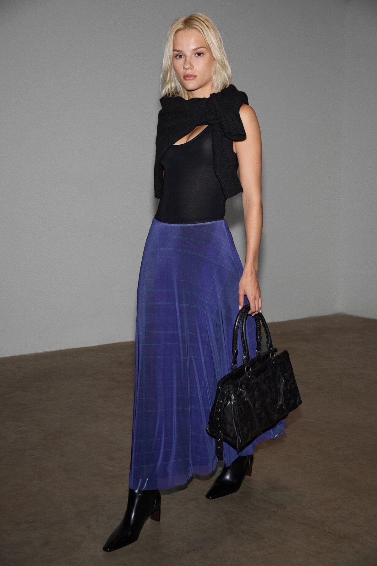 GRIMELANGE BEEN Printed Lined Multicolor Skirt