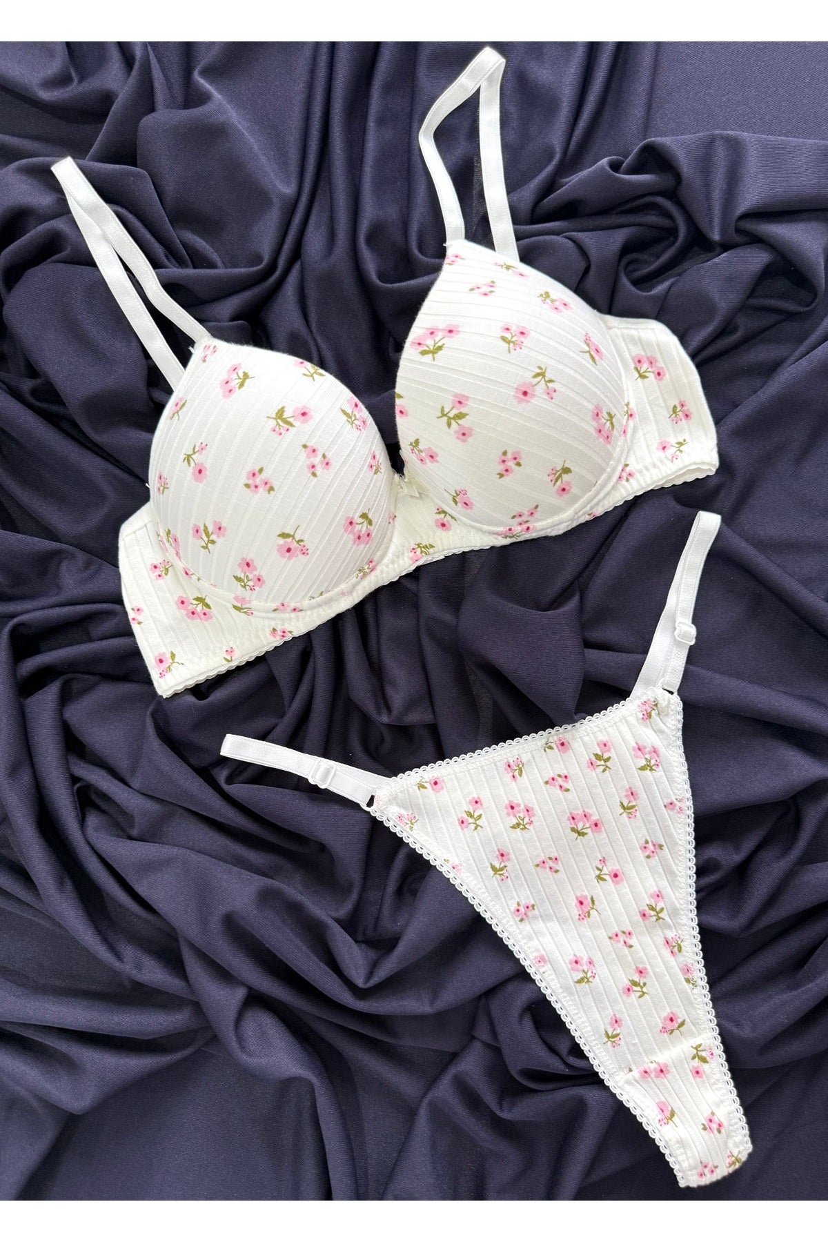 İNKO floral thong white