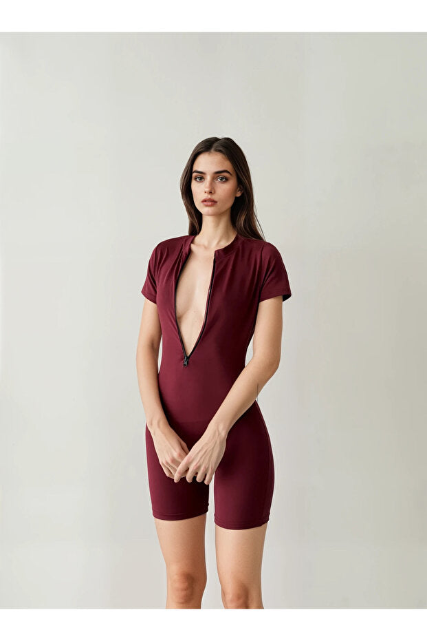 Zipper Jumpsuit - Image 2