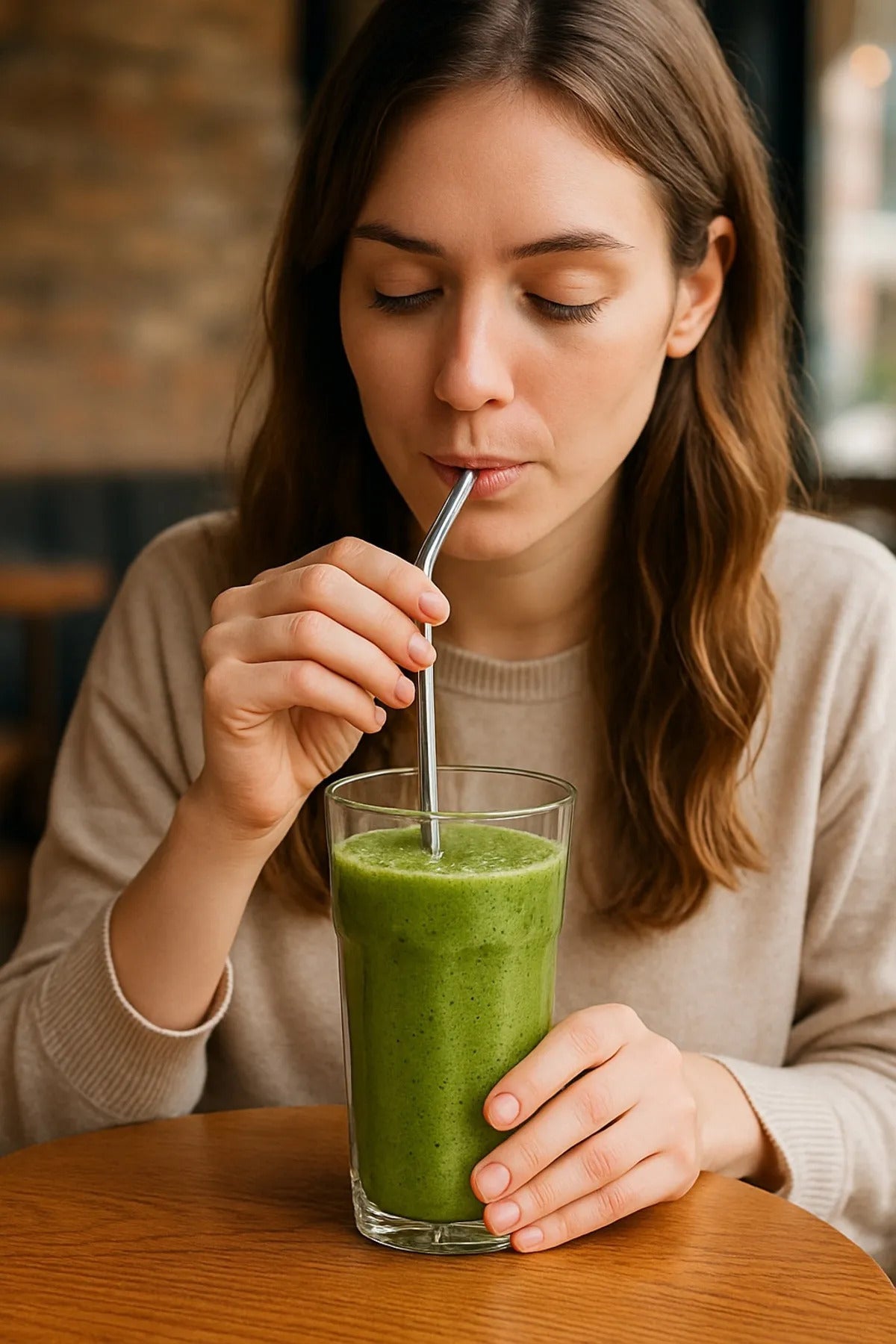 Eco friendly metal drinking straws