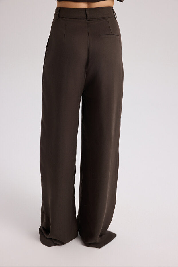 BOHEMAI Mila Brown Blouse Pants Set - 5