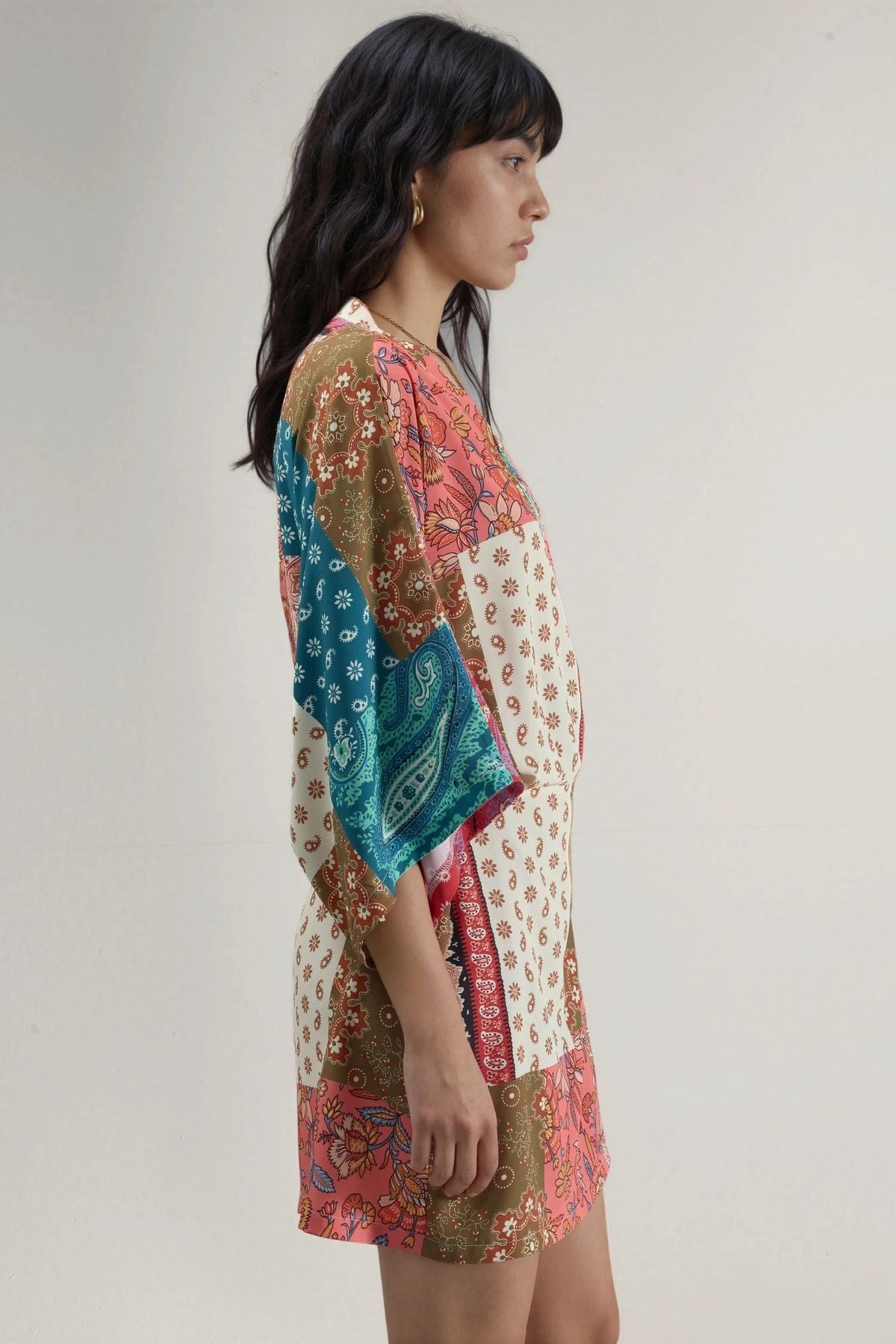 Hiccup boho ethnic print summer dress