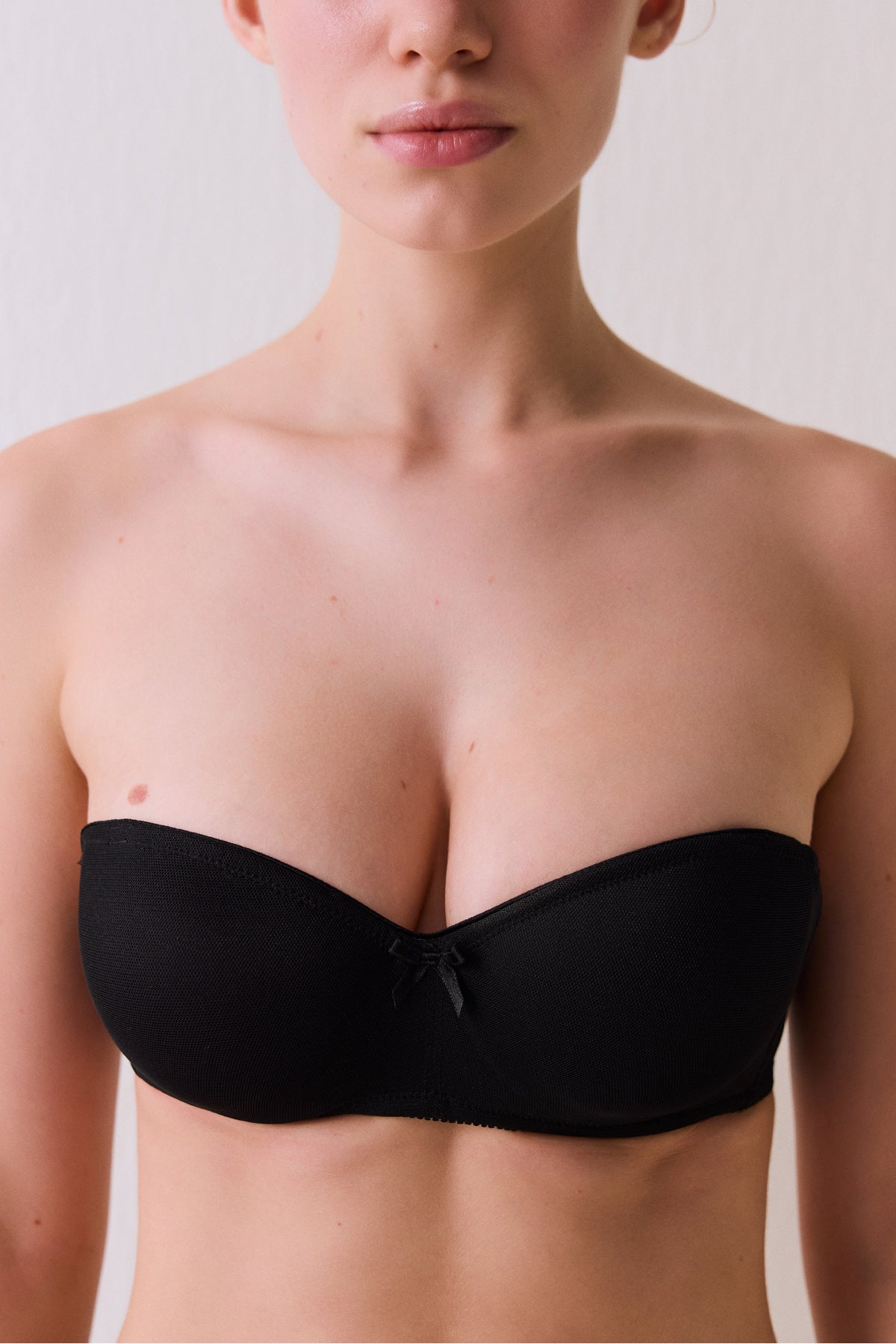 Penti Black Shaping Strapless Lotus Underwired Bra - View 4