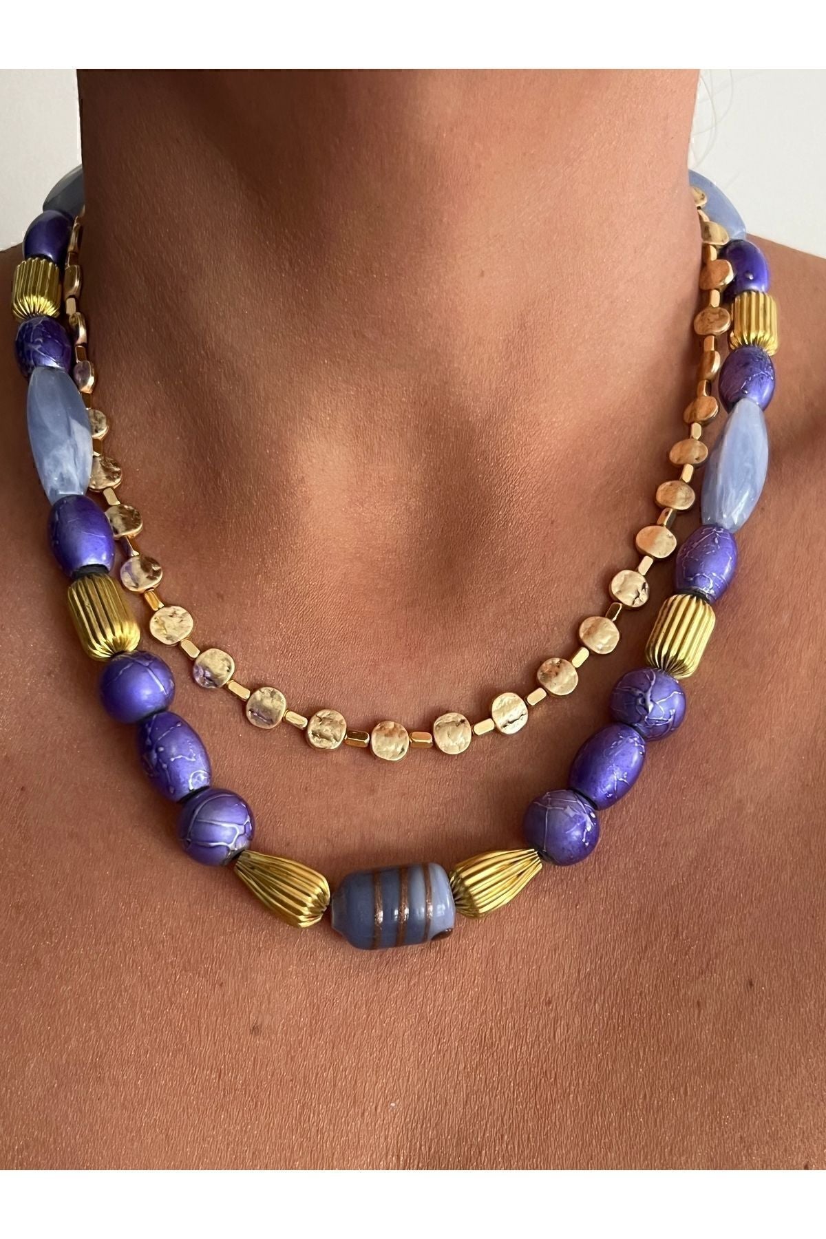 Tones vintage necklace boho