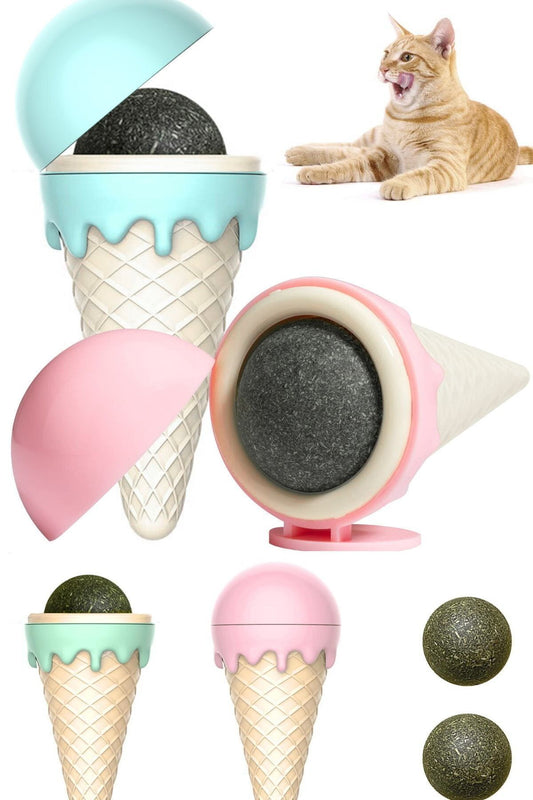 Munico edible catnip ball cat toy