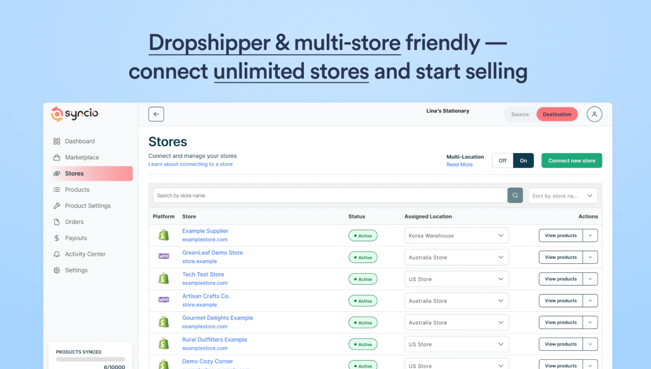 Dropshipper Friendly